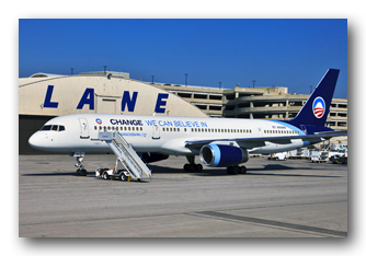 Barack Obama's Boeing 757 - Future US President