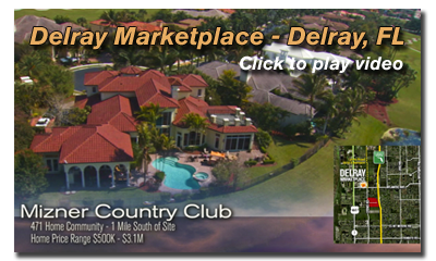 Aerial Video production of Delray Marketplace, Delray, FL