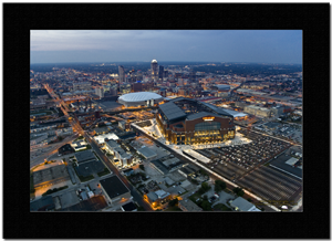 Lucas Oil Stadium - Stock Video and Photography Opening Night